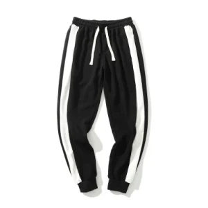 2021 Men? S New High Street Basic Sports Sweatpants Fashion Brand Loose Color-Blocking Knitted Casual Pants