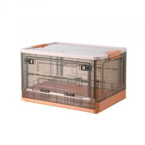 2021 New Design Multifunctional Household Item Heavy Duty Plastic Empty Folding Storage Box