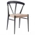 Import 2021 New Modern Pe Rattan Stackable Outdoor Furniture Wood CHAIRS from China