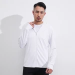 2021 summer sun protection clothing with hat fish scale cleaning clothes custom Long sleeve men clothing fishing jersey