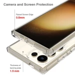 2024 New Release Anti-scratch High Quality Transparent Phone Case Pc Tpu Shockproof Cover for For Samsung Galaxy S24 Ultra
