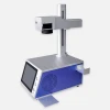 20W 30W 50W Raycus Rotary Mini Portable Fiber Laser Engraver Marking Machine Price