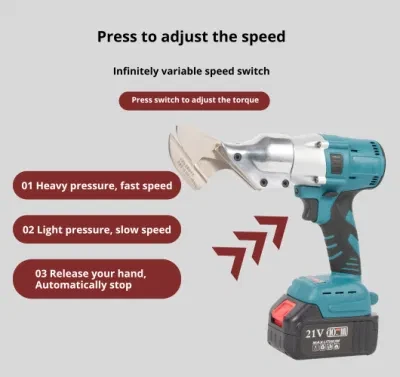 21V Cordless Electric Scissor Shears - Hot Sale Lithium Battery