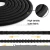 Import 25ft 50ft 75ft 100ft Brass Fitting Expandable Garden Hose Flexible Retractable Garden Hose As Seen On Tv Water Hose from China