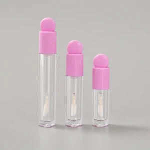 2ml Cute Style Lip Gloss Tube Portable Cylinder Lip Gloss Packaging for  Liquid Makeup Subpackage