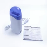 3 In 1 Depilatory Hair Removal Roll Wax Heater Facial Body Hair Remover Epilator Wax Heating Machine Waxing Strips Paper Set