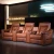 Import 3 Seater  theater  VIP functional sofa set leather electric recliner  sofa reclining seating home theater recliner function sofa from China