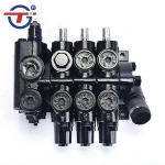 3 way forklift hydraulic steering priority control valve komatsu forklift control valve