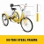 Import 3 wheel bike new hot selling bike trike  food delivery bike cargo tricycle cargo tricycle/ cargo bike/bicycle from China