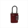 30MM Zinc Alloy Promotional Oem Reasonable Price Disc Digital Travel Tsa Green Luggage Combination Padlock