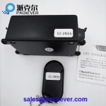 3keys black color rf remote control DC12V-24V LED single color dimmer