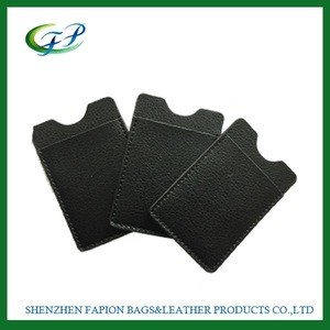 3m adhesive sticker leather card holder for phone