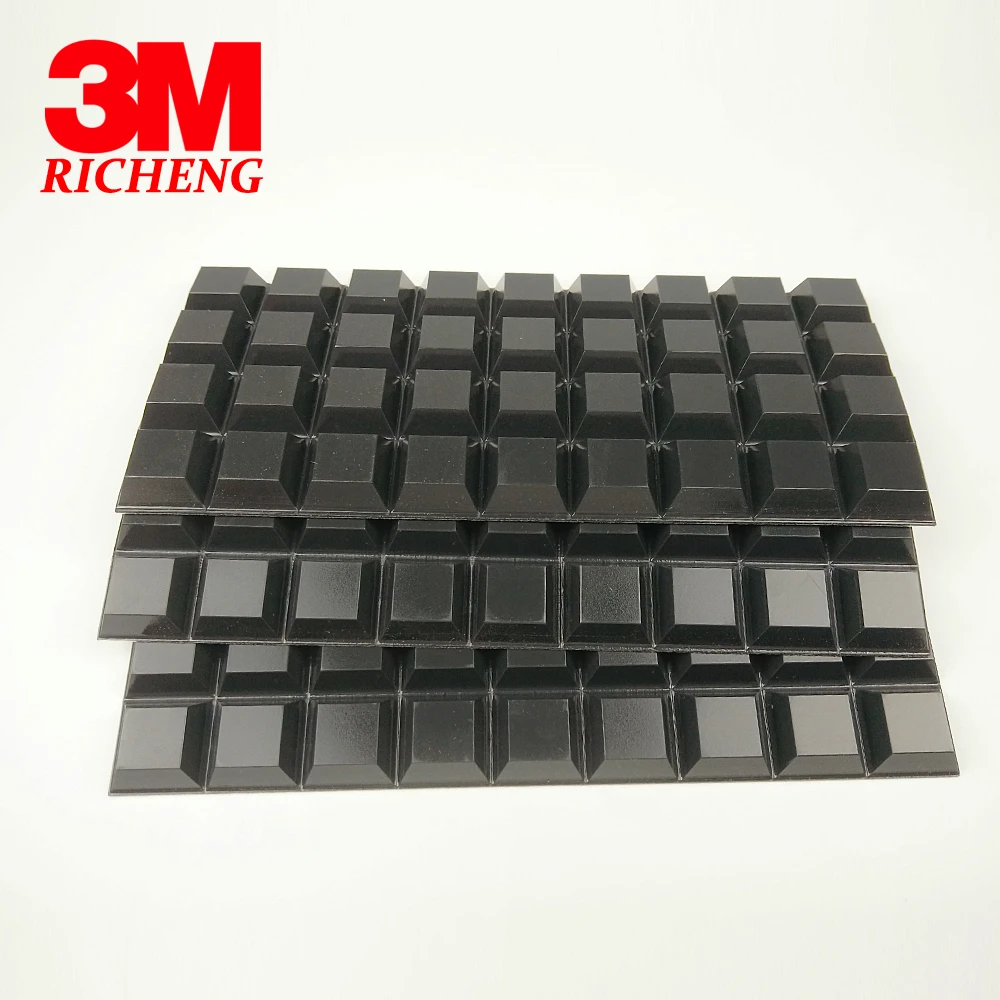 3M Bumpon Protective Products SJ5023 Black, 1000 per case Non-slip MATS