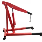3ton hydraulic foldable portable shop crane   wholesale engine folding crane 2ton  mobile mini manual crane