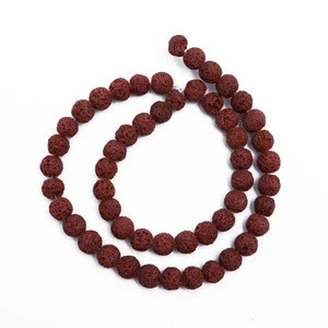 4-12mm Lava Bead Natural Lava Stone Loose Lolorful Beads Made Jewelry