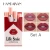 Import 4 pieces/set Matte velvet lipstick, little smoke lasting lipstick from China