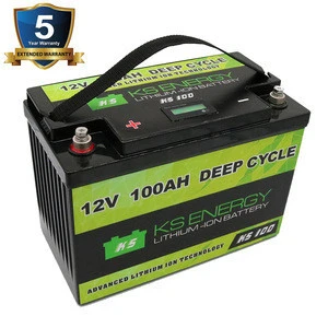 4000 Cycles Deep cycle 12v lifepo4 pack lithium battery 12v 100ah