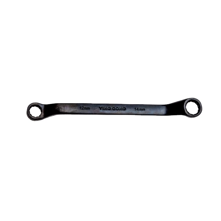 #45carbon steel Manufacturer Customized Double Offset Ring Wrench Spanner