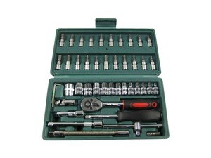46 pcs/lot! steel auto sleeve combination tool wrench set of hardware car repair tools