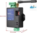 4G GSM Power Failure Alarm Mini Home Security Wireless SMS Call 6 Preset SMS Alert Messaging