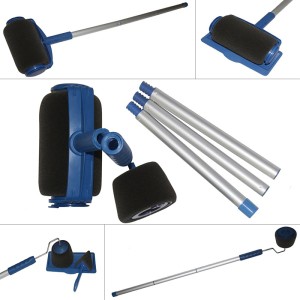 5 in 1 Home Multi-purpose Paint Brush Roller Set Include 1pcs Paint Mate Roller 1pcs Edger 1pcs Paint Jug And Extension Poles