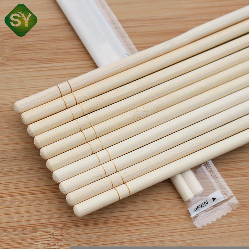 5.5mm*22.5cm Good Quality Environmental Healthy Nature Material Bamboo Disposable Customised Chopstick