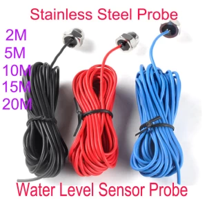 5M Cable Stainless steel Water level sensor EDF96 controller probe sensing probe