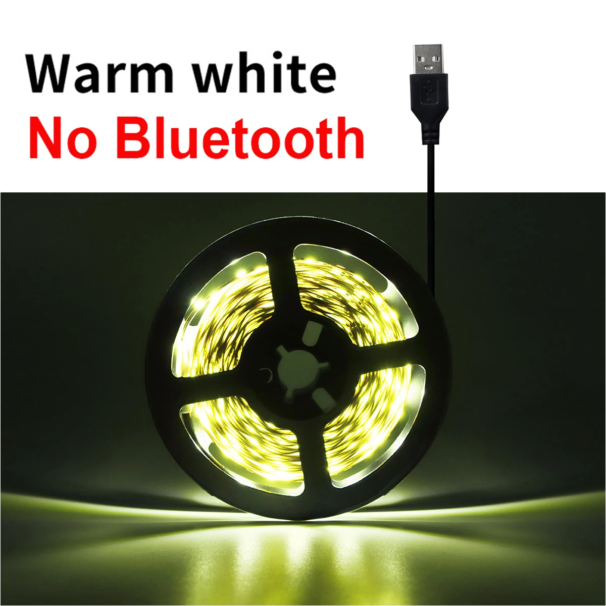 5V USB  RGB LED Flexible Strip Wireless Control LED Lighting Colorful Ribbon Diode Tape Lamp