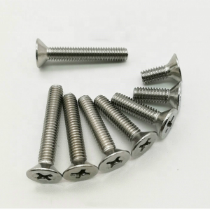 6-32 Stainless Steel 304 philips flat head machine screws