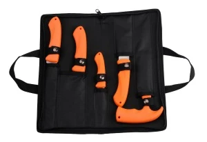 6 Piece Portable Hunting Kit with nylon bag Outdoor knife tactical knife