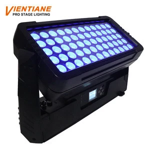 60*10w rgbw indoor 6CH led wall washer for event