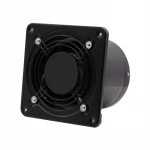 6/8/10/12'' High Speed Industrial Iron Outer Rotor Fan Axial Flow Fan Ventilation Metal Exhaust Fan Extractor