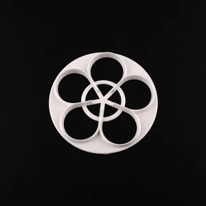 6pcs Rose Flower Fondant Cake Big Cookie Mold Sugarcraft Cooking Cutter Tools Free Double Cake Decorating Tools