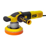 6'' Variable Speed Car Polisher with Detachable Auxiliary Handle and Foam Pads for Sanding, Waxing, Buffing