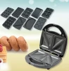 7 In 1 stainless steel Detachable waffle maker