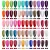 Import 7ml 60 Colors Holographic Glitter Gel Nail Poish Magnetic Cat Eye Pure Color Soak Off LED UV Gel from China