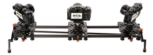 80cm/31.5 inches Carbon Fiber Camera Slider with Face Tracking and Wide Panorama Video for DSLR Cameras/Camcorders