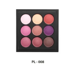 9 Colors Private Label Travel Eyeshadow Palette
