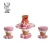 A variety of beautiful fiberglass ice cream cone chair and table