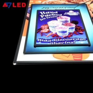 A1 A2 A3 A4 Slim LED Outdoor Advertising Light Box Signs
