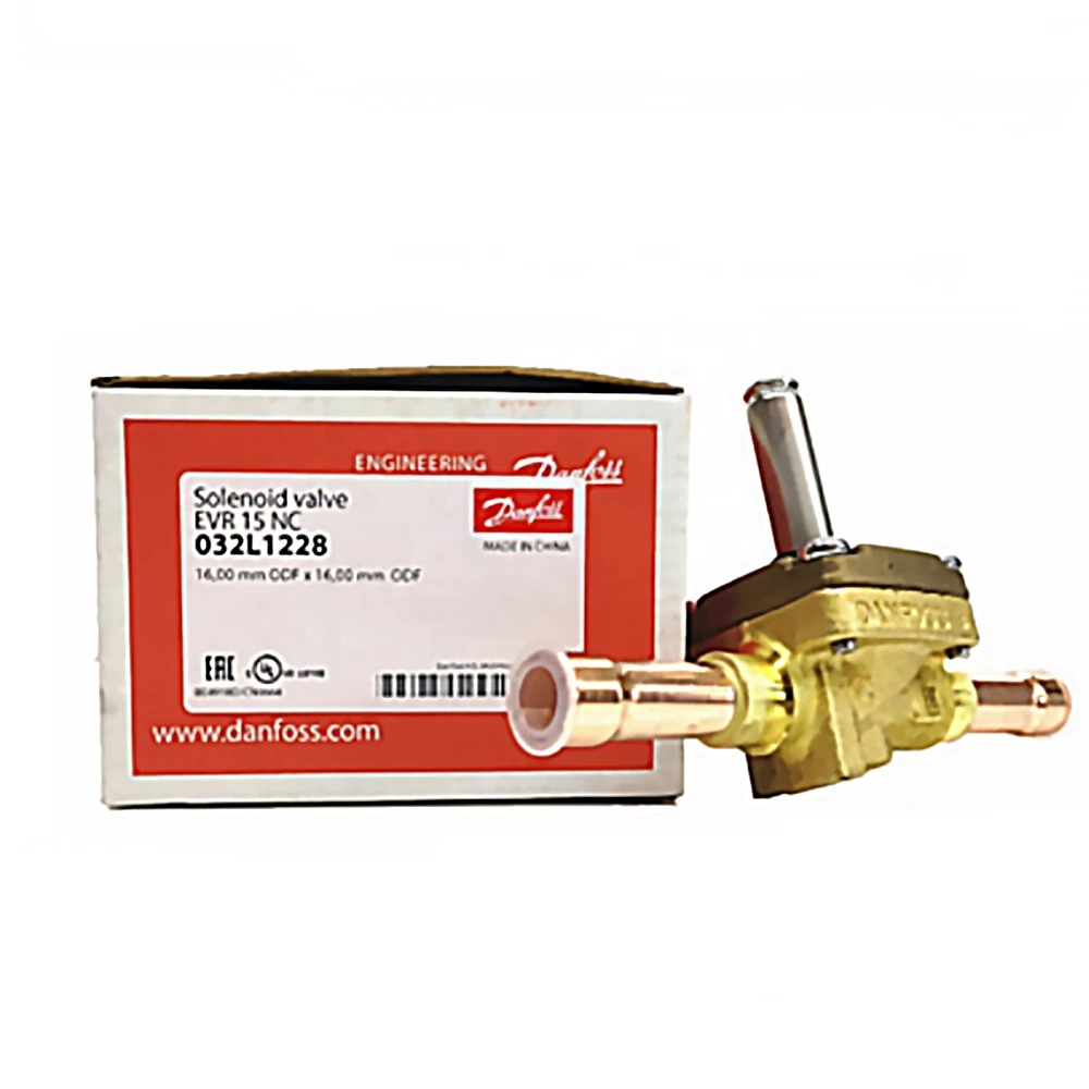 Accessories Denmark NC EVR15 R404A R22 Solenoid Valve  For Sale