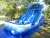 Import Adults kids outdoor magic large blue crush running bouncy games inflatable water slide from China