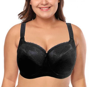 Plus Size Women Bra Lace Thin Big Breast Bra Sexy Bra - China