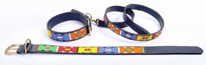 African Kenyan Maasai beaded dog collar