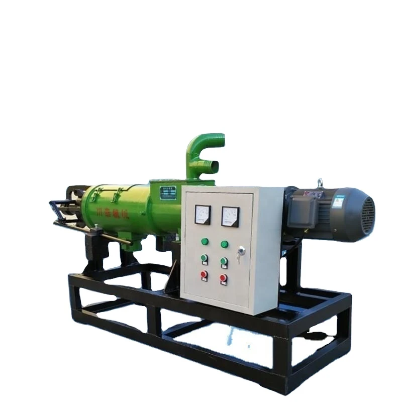 Agriculture farm manure solid liquid separator cow dung dewatering machinery/manure dehydration