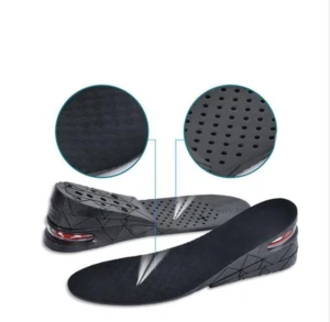Air up cushion inserts increased height insole shoe lifts