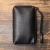 AL1037 zipper handbag clutch bags men gift cowhide luxury fashion card mobile custom with logo makeup real genuine leather clutch phone bag