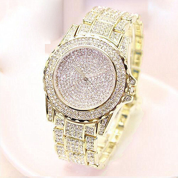 All stars high-grade leisure business private label ladies quartz watch diamond jewelry watches