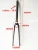 Import Aluminum + carbon road bike fork 1-1/8 700c fork bicycle carbon from China