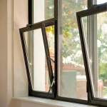 Aluminum Factory Window And Door Villas Prefab Houses Modern Tilt And Turn Window